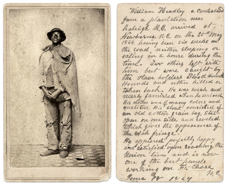 Escaped Slave William Headley 1863.jpg